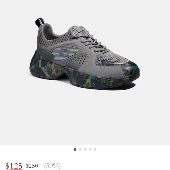 Men’s Coach sneakers - Picture 1 of 5